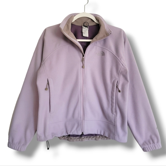 The North Face Jackets & Blazers - The North Face‎ Full Zip Fleece Jacket Size Small Light Purple